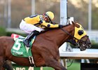Bank Frenzy wins the 2025 Empire Classic Stakes at Aqueduct Racetrack