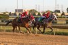 Fast Jack wins the 2025 River Bear Stakes at Hawthorne