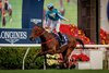 Romantic Warrior with James McDonald wins the Longines Hong Kong Cup in Hong Kong, China on December 8, 2024. Photo by: Alex Evers / HKJC
