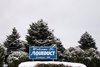 Entrance sign on Saturday, December 27, 2025 at Aqueduct
