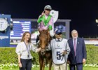 Fort George wins the 2026 Dubai Millennium Stakes at Meydan Racecourse