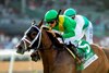 Mondego and jockey Emisael Jaramillo win the Grade III, $100,000 San Marcos Stakes, Saturday, February 14, 2026 at Santa Anita Park, Arcadia CA.
© BENOIT PHOTO