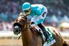 Thought Process and jockey Hector I. Berrios win the Grade I $300,000 Gamely Stakes Saturday May 25, 2026 at Santa Anita Park, Arcadia, CA.
Benoit Photo