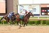 Heroic Move wins the 2026 Steve Sexton Mile Stakes at Lone Star Park