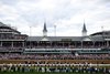 Early running in the 2026 Kentucky Derby (G1) at Churchill Downs, eventually winner Golden Tempo trails the field