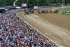 Headed to the turf course for the Resorts World Casino Manhattan (G1) at Saratoga in Saratoga Springs, N.Y., on June 6, 2026.