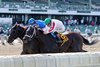 East Avenue ridden by Jockey Tyler Gaffalione won the $150,000 Grade III Salvator Mile at Monmouth Park Racetrack in Oceanport, NJ on Saturday June 13, 2026. Photo By Ryan Denver/EQUI-PHOTO