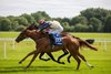 Sparan Nua and Nathan Crosse winning the Gr.3 Munster Oaks.
Cork.
Photo: Patrick McCann/Goffs
14.06.2026