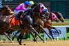 First time by, winner outside left. Bernietakescharge with Manny Franco wins the Critical Eye in Saratoga Springs, N.Y., on June 3, 2026.