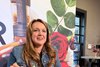 Cherie DeVaux,. trainer of Kentucky Derby (G1) winner Golden Tempo, signing an exclusive batch of "Cherie DeVaux Derby Gold" bottles of Woodford Reserve bourbon at the Versailles, Ky. distillery, on June 26, 2026, with proceeds going to the Thoroughbred Aftercare Alliance.