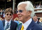 Nysos with Flavien Prat wins the Hill 'N' Dale Metropolitan (G1) at Saratoga in Saratoga Springs, N.Y., on June 6, 2026.