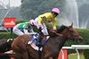 Kathynmarissa wins the 2026 Diana Stakes at Saratoga Race Course