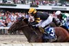 Baby Vino ridden by Jorge Vargas, Jr. won the $1,000,000 Grade I Haskell Stakes at Monmouth Park Racetrack in Oceanport, NJ on Saturday July 18, 2026. Photo By Ryan Denver/EQUI-PHOTO