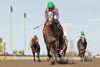 Luster wins the 2026 Woodbine Oaks at Woodbine