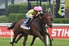 Kathynmarissa wins the 2026 Diana Stakes at Saratoga Race Course