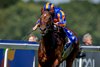 Constitution River with Ryan Moore wins the Coral Eclipse Stakes at Sandown Park in Esher, England on July 04, 2026. Photo by: Alex Evers / Eversphoto