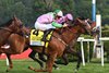 Ole Crazy Bone wins the 2026 Bowling Green Stakes at Saratoga Race Course
