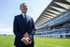Francis-Henri Graffard heads out for a walk of the track before racing
Ascot 25.7.26 Pic: Edward Whitaker