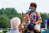 Jockey Irad Ortiz Jr. is all smiles after riding Renegade to the win in the 63rd running of The Jim Dandy presented by Mohegan Sun GII at the Saratoga Race Course Saturday Aug.1, 2026 in Saratoga Springs, N.Y. Photo by Skip Dickstein