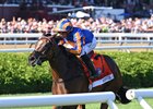 Survie wins the 2026 Christophe Clement Turf Stakes at Saratoga Race Course