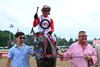 Buttah wins the 2026 John Morrissey Stakes at Saratoga Race Course