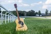 a guitar signed by Kid Rock that will serve as a trophy for a graded stakes race this meet at Kentucky Downs