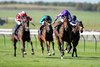 Sun Goddess (Ryan Moore) beats Libertango (Billy Loughnane,left) in the Cheveley Park Stakes
Newmarket 26.9.26 Pic: Edward Whitaker