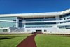 The paddock at the new Belmont Park