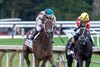 Summer Starlet with jockey Ricardo Santana, Jr., left aboard put the competition away to win the 135th running of these Spinaway GI at the Saratoga Race Course Saturday Sept. 5, 2026 in Saratoga Springs, N.Y.