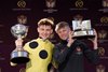 Champion Jockey, Billy Loughnane and Champion Apprentice Jack Callan
Ascot 17.10.26 Pic: Edward Whitaker