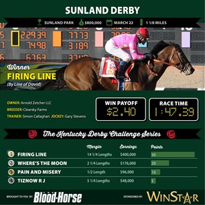 Firing Line - Horse Profile - BloodHorse