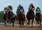 Coltimus Prime under Jockey Eurico Da Silva (maroon silks #6) transformed from his ninth place finish in his last start to a first place finish in the $500,000 Prince of Wales Stake at Fort Erie Racetrack on July 29.