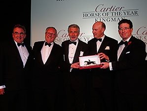 Cartier Horse of the Year Award to Kingman BloodHorse