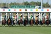 Sam Houston race track starting gate scene