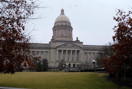 The Kentucky State Capital in Frankfort