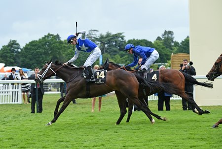 Tepin wins the 2016 Queen Anne Stakes at Ascot Racecourse