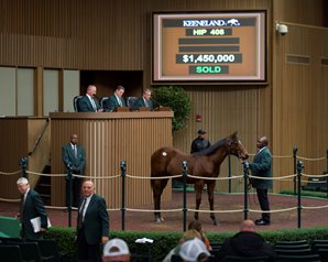 Magnier Gets War Front Colt for $1.45 Million