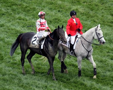 Cloud Computing with Javier Castellano after winning the 142nd Running of the Preakness Stakes at Pimlico on May 20, 2017. 