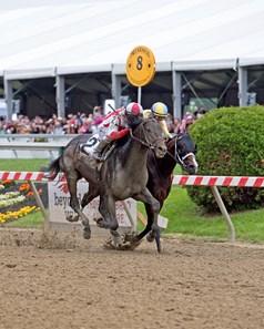 Cloud Computing with Javier Castellano up wins the Preakness Stakes (gr. I) for Klaravich Stables and William Lawrence, and trainer Chad Brown.