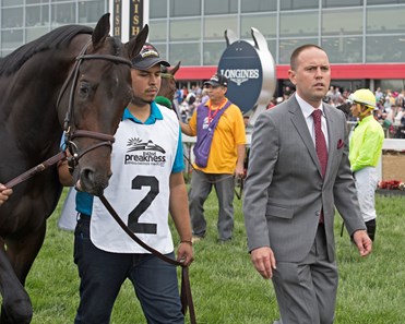 Cloud Computing with Javier Castellano up wins the Preakness Stakes (gr. I) for Klaravich Stables and William Lawrence, and trainer Chad Brown.
May 20, 2017 Baltimore in Pimlico, Maryland. 