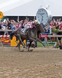 Cloud Computing with Javier Castellano up wins the Preakness Stakes (G1) for Klaravich Stables and William Lawrence, and trainer Chad Brown.