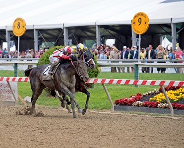 Cloud Computing with Javier Castellano up wins the Preakness Stakes (gr. I) for Klaravich Stables and William Lawrence, and trainer Chad Brown.
May 20, 2017 Baltimore in Pimlico, Maryland. 