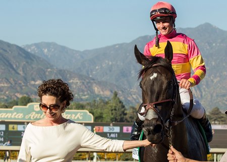 avenge bass rodeo drive prat ramona flavien winner circle owner into after bloodhorse stakes jockey victory guides left their leads