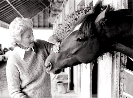 Secretariat with Penny Tweedy