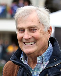 Trainer Don Combs in 2017 at Keeneland