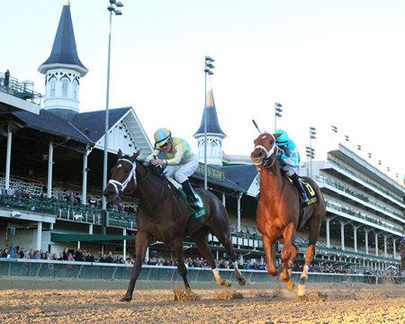 Road to Victory Determined in Golden Rod Score - BloodHorse