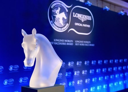 The Longines World's Best Racehorse award will be presented Jan. 23 in London
