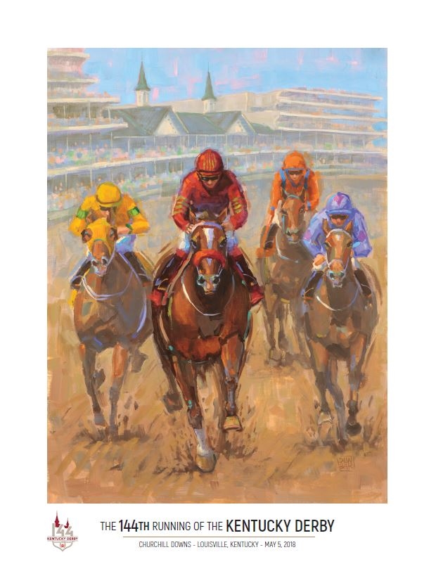 Kentucky Artist Dunbar Creates Official Derby Painting BloodHorse