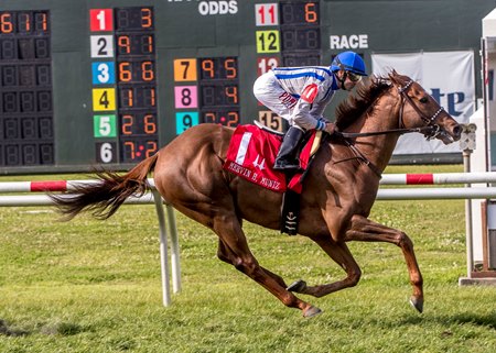 Synchrony Pulls Off Fair Grounds Double in Muniz - BloodHorse