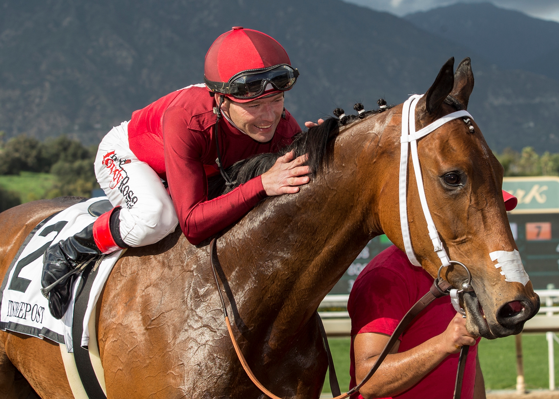 Itsinthepost Repeats in San Luis Rey Stakes | Battaglia's ...